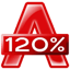 Alcohol 120% software icon