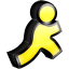 Icône du logiciel AOL Instant Messenger (AIM)