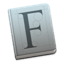 Apple Font Book ícone do software