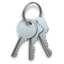 Ikona programu Apple Keychain Access