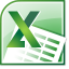 Ikona programu Excel Mobile
