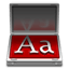 Fontcase ícone do software