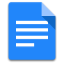 Google Docs softwarepictogram