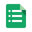 Google Forms значок программного обеспечения