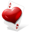 Microsoft Hearts значок программного обеспечения