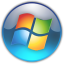 Microsoft Windows 7 ícone do software