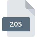 205 icono de archivo