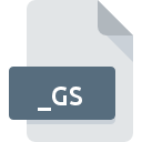 Icône de fichier _GS