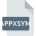 APPXSYMファイルアイコン