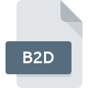 B2D значок файла