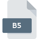 B5 Dateisymbol