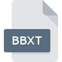 Icône de fichier BBXT