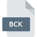 BCK ícone do arquivo