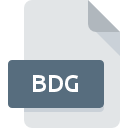 Icona del file BDG