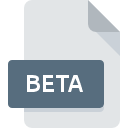 Ikona pliku BETA