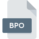 Icône de fichier BPO