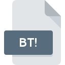 BT! icono de archivo