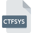 Icône de fichier CTFSYS