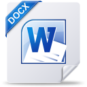 Icône de fichier DOCX