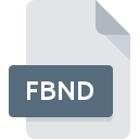 Icône de fichier FBND