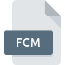 Icône de fichier FCM