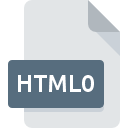 HTML0ファイルアイコン