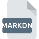 Icône de fichier MARKDN
