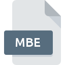 MBE file icon