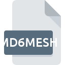 MD6MESH ícone do arquivo
