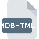 MDBHTMLファイルアイコン