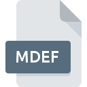 MDEF file icon