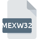 MEXW32 icono de archivo