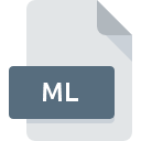 ML ícone do arquivo