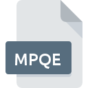 Icône de fichier MPQE
