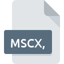 Icône de fichier MSCX,