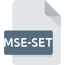 Icône de fichier MSE-SET