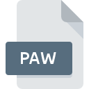 PAW ícone do arquivo