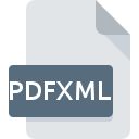 Icône de fichier PDFXML