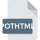 POTHTML bestandspictogram
