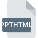 PPTHTML ícone do arquivo