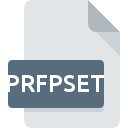 PRFPSET ícone do arquivo