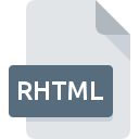 RHTML file icon