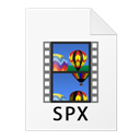 Icône de fichier SPX