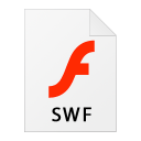 SWF icono de archivo