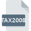 Icône de fichier TAX2008
