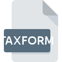TAXFORM icono de archivo
