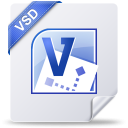VSD icono de archivo