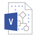 VSDX icono de archivo