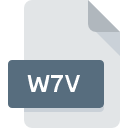W7V file icon