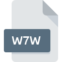 Icône de fichier W7W